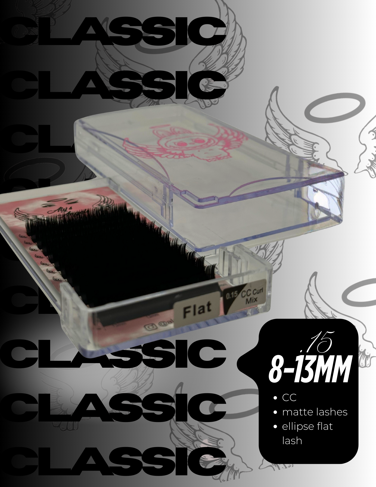 .15 eclipse flat lash tray