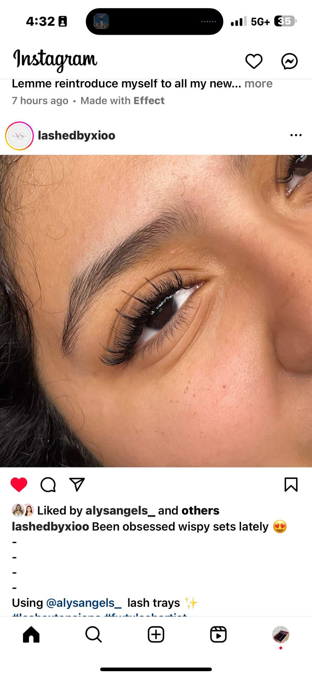 Volume Cashmere Lash Tray