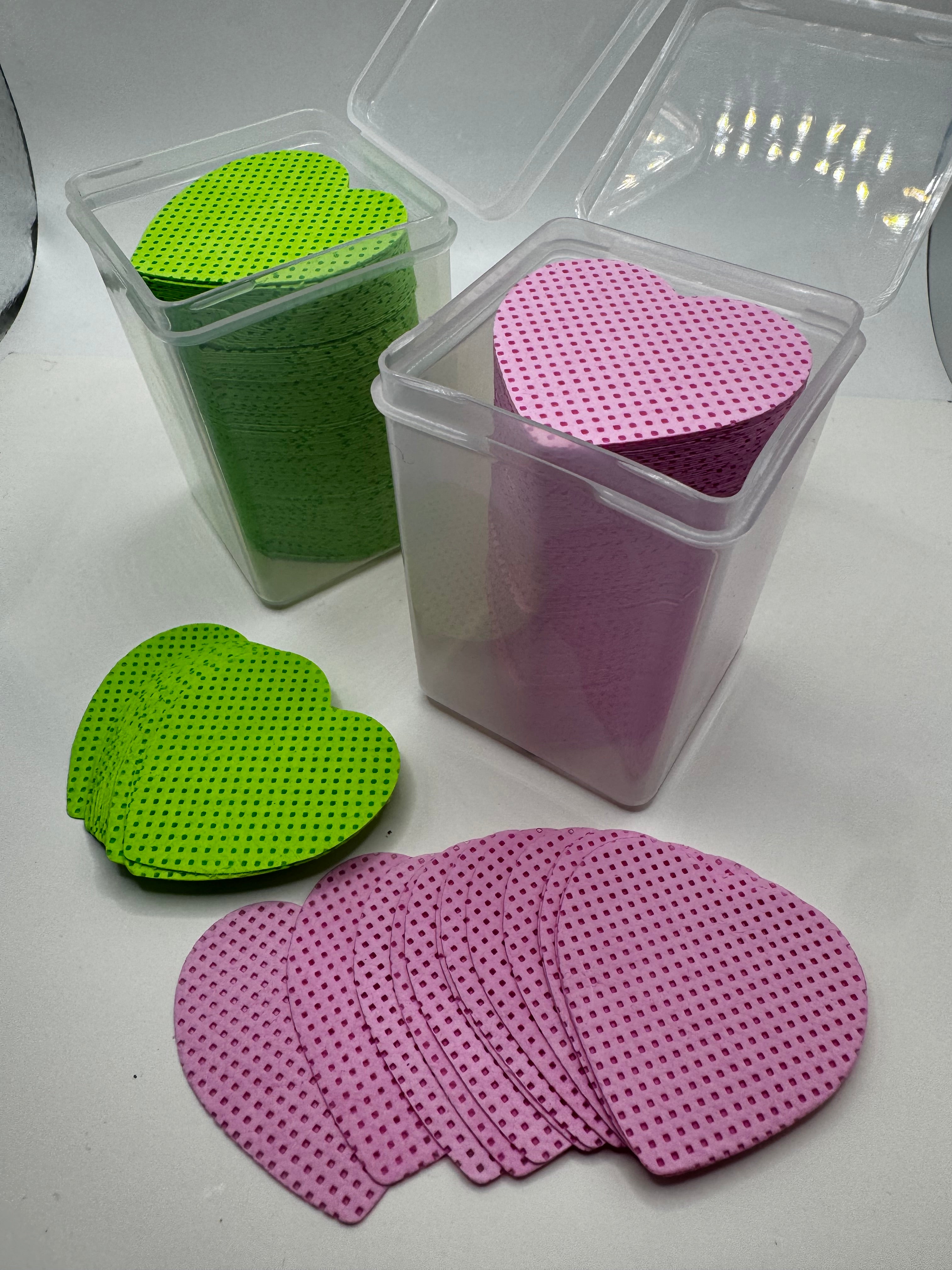Adhesive wipes
